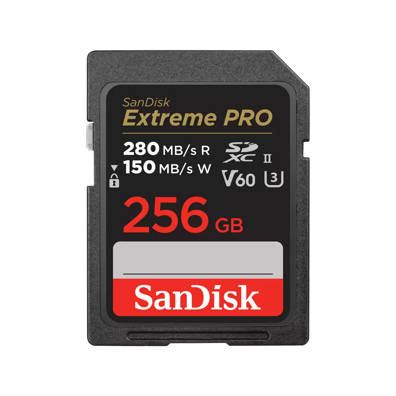 Sandisk Extreme Pro (6K) 256Gb (V60, UHS-II_U3) SDXC Card #SDSDXEP-256G-GN4IN