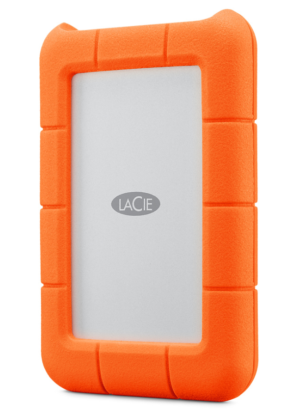 LaCie Rugged USB-C 2Tb Portable Hard Drive #STFR2000800