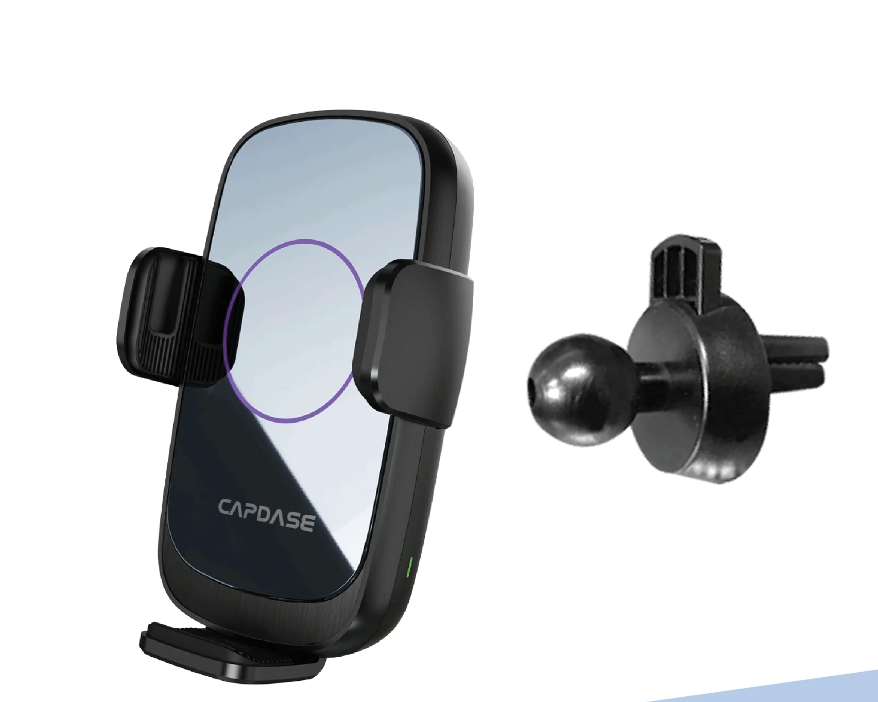 Capdase AA Power III Telescopic Wireless Charger Auto-Clamp Car Mount #HR00-AA3T01