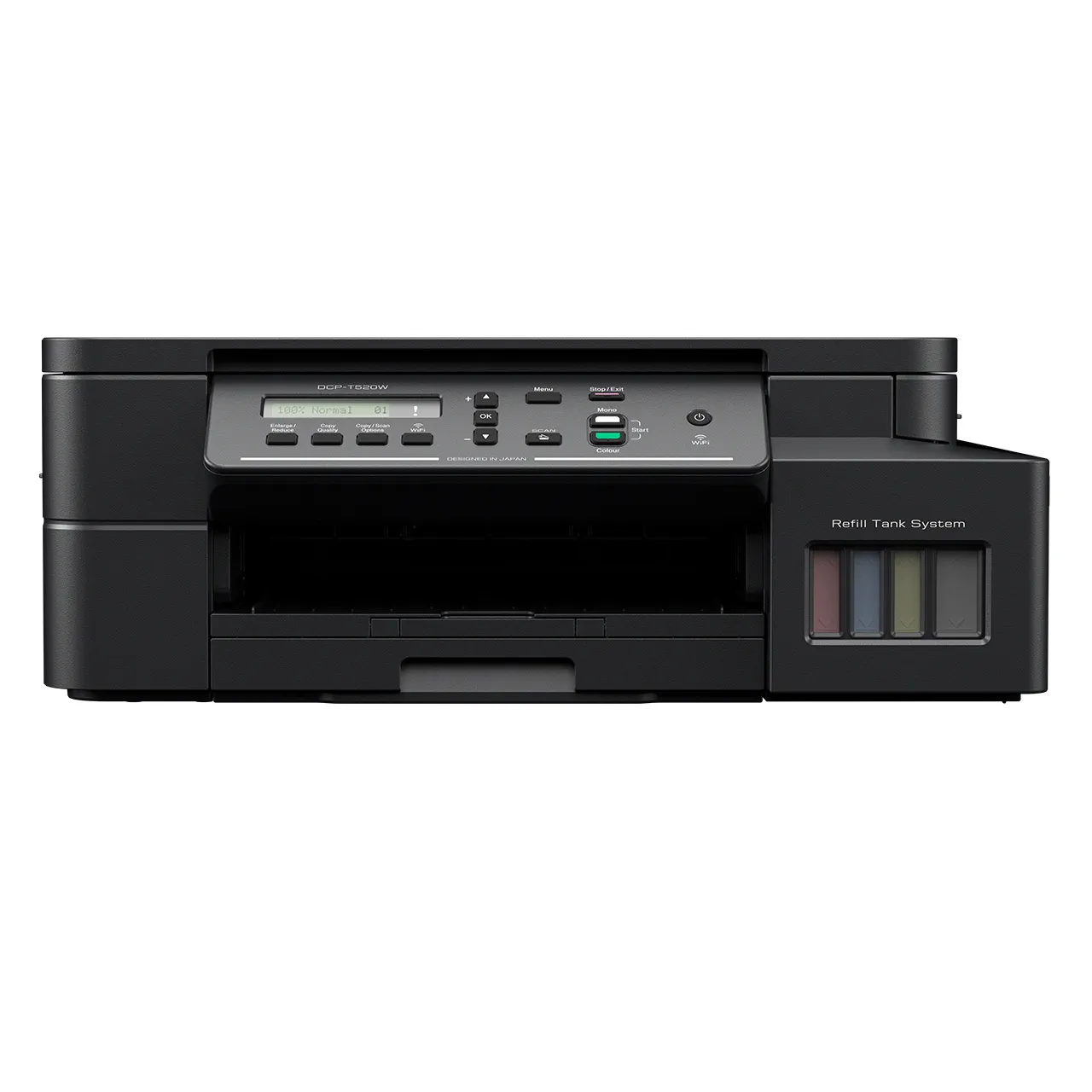 Brother T520w 3in1 AiO Color Ink Printer - Usb+WiFi #DCP-T520w