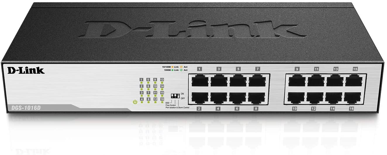 D-Link DGS-1016D 16port Gigabit 網路交換器 #Dgs-1016d