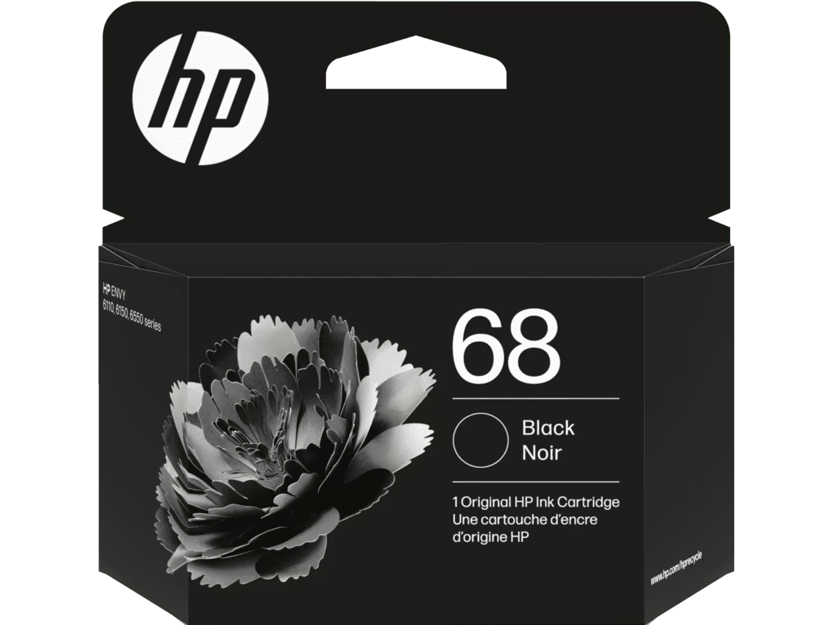 HP 68 黑色原廠墨盒 #7FP21TA