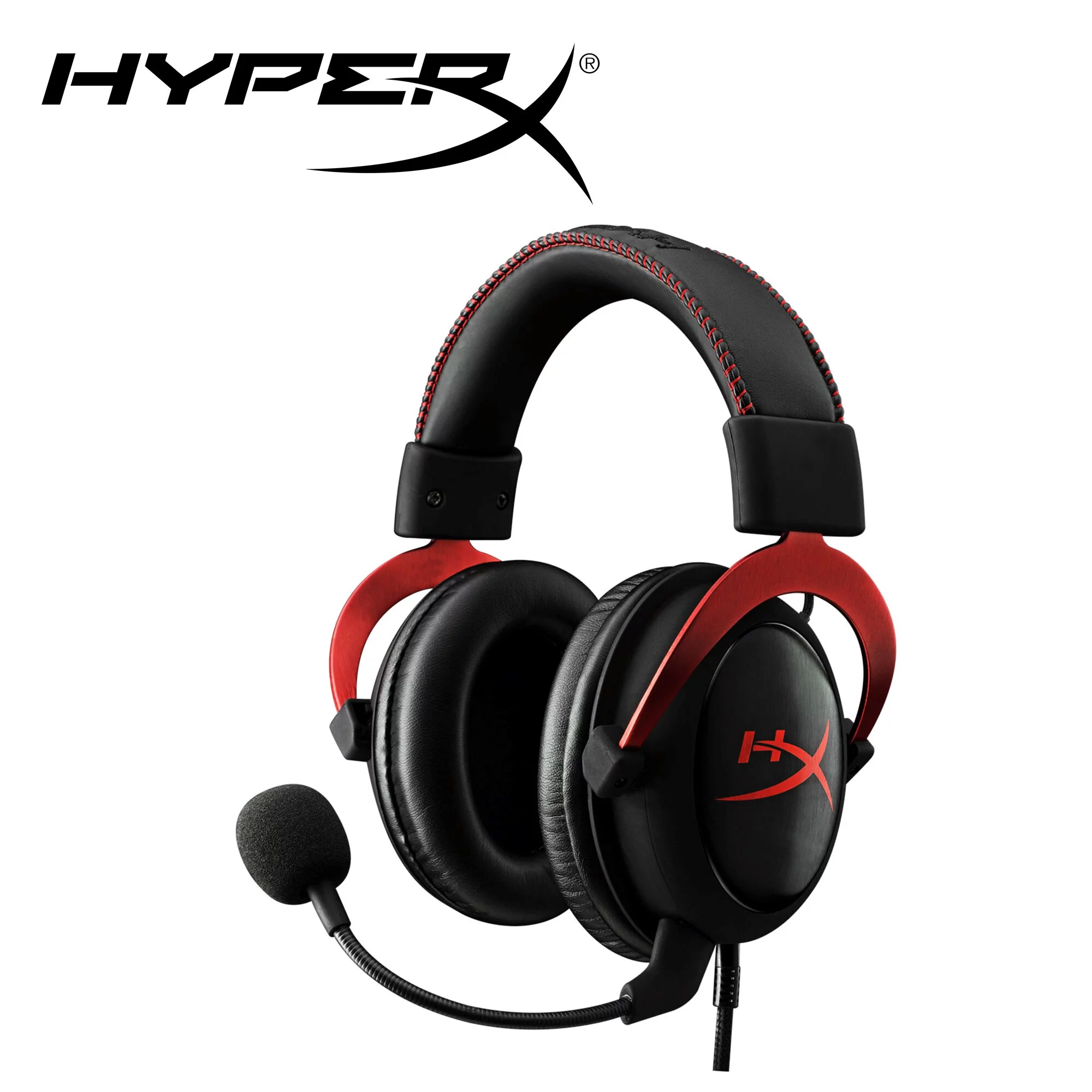 HyperX Cloud II Virtual 7.1 Gaming Headset (Black Red) #4P5M0AA