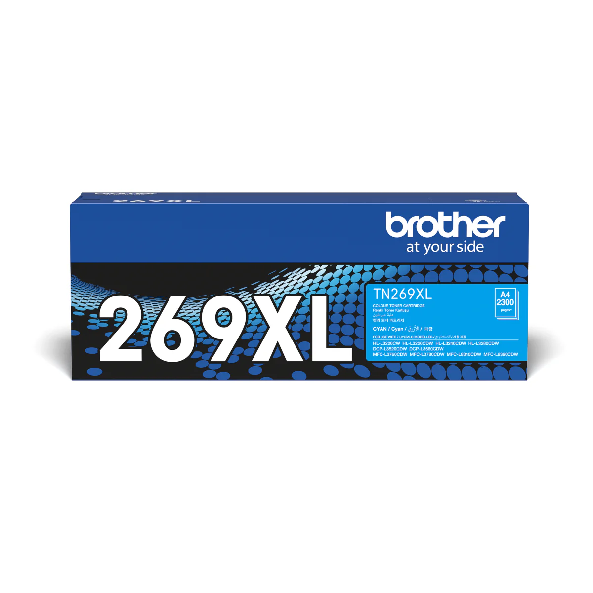 Brother 269XL Cyan Toner Cartridge (High Capacity) #TN269XLc