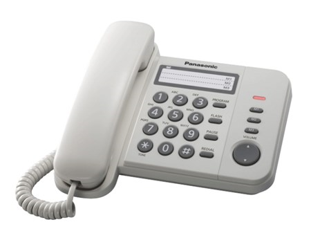 Panasonic KX-TS520MX Corded Phone (White) #KX-TS520MX_w