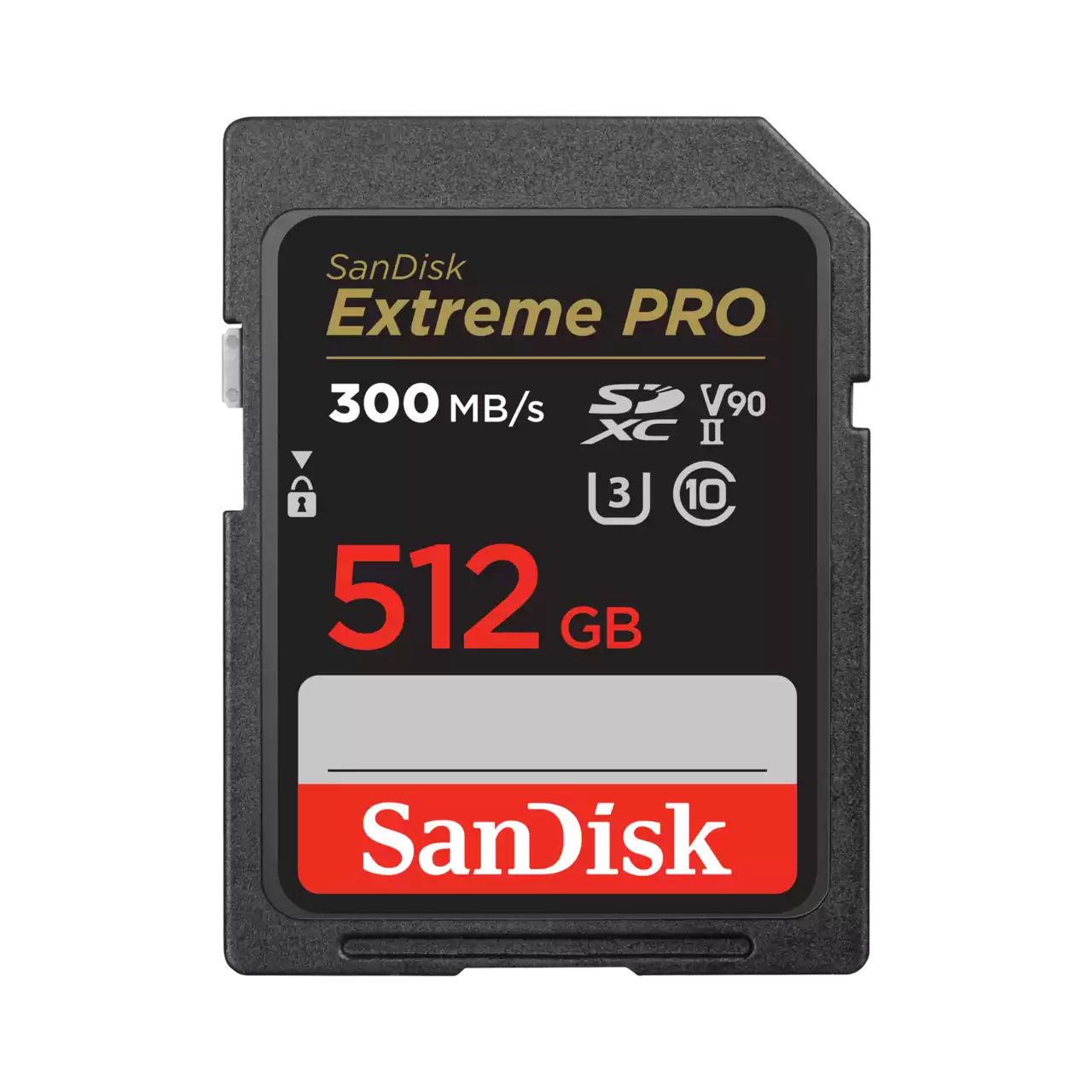 Sandisk ExtremePro (8K) 512Gb (V90, UHS-II_U3) SDXC Card #SDSDXDK-512G-GN4IN