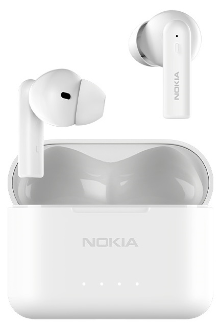 Nokia Essential E3102 Plus Stereo EarBud-Earphone Bluetooth v5.x w/Mic TWS (White) #E3102-Plus_wH