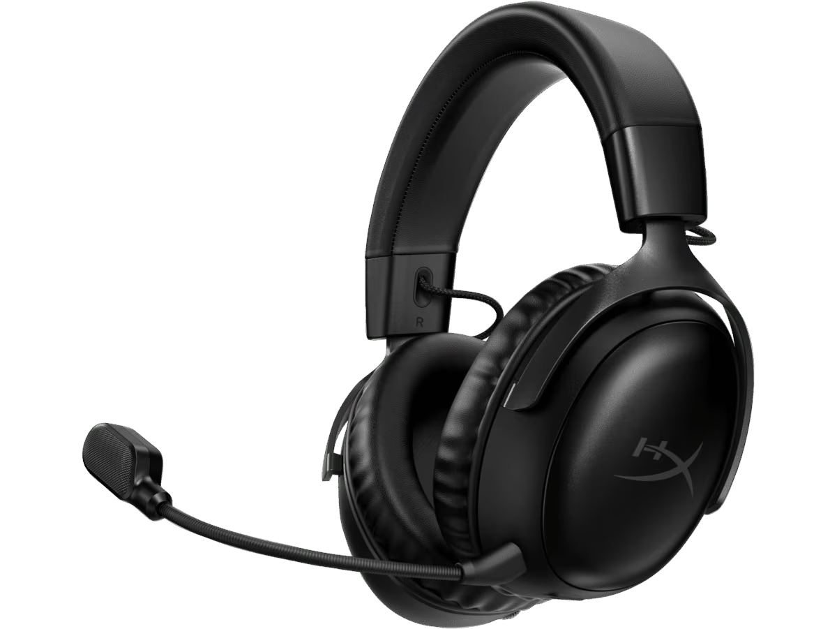 HyperX Cloud III DTSX Wireless Headset Usb 7.1 虛擬環繞音效 無線電競耳機 (Black) #77Z45AA