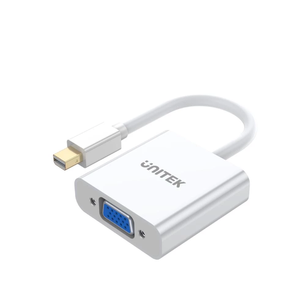 Unitek Mini-DisplayPort 轉 VGA 轉換器 #Y-6327WH