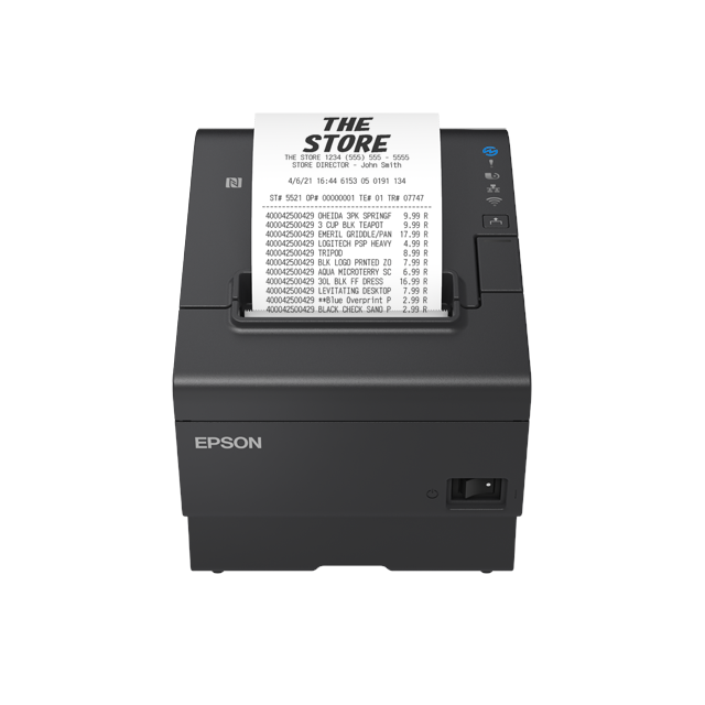 Epson TM-T88VII POS Receipt Printer - Usb+Lan+Serial #C31CJ57312