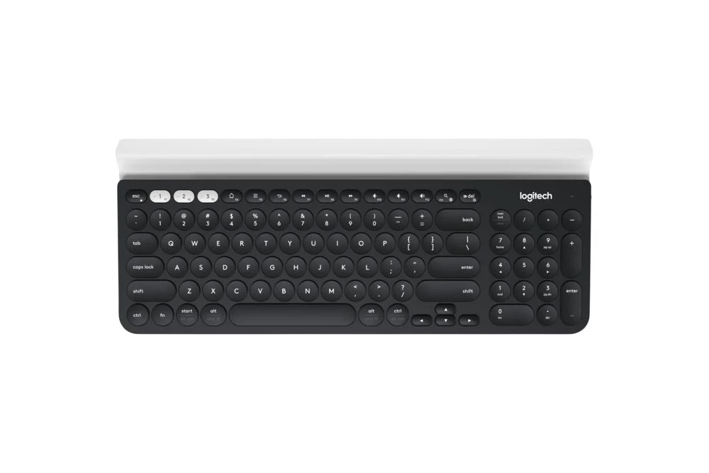 Logitech K780 English Wireless Keyboard Multi-Device - Usb+BT (Black) #920-008028