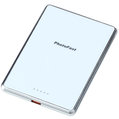 PhotoFast Mag Slim Qi2(support) 5000mAh Magnetic Power Bank White #MAGSLIM2wh