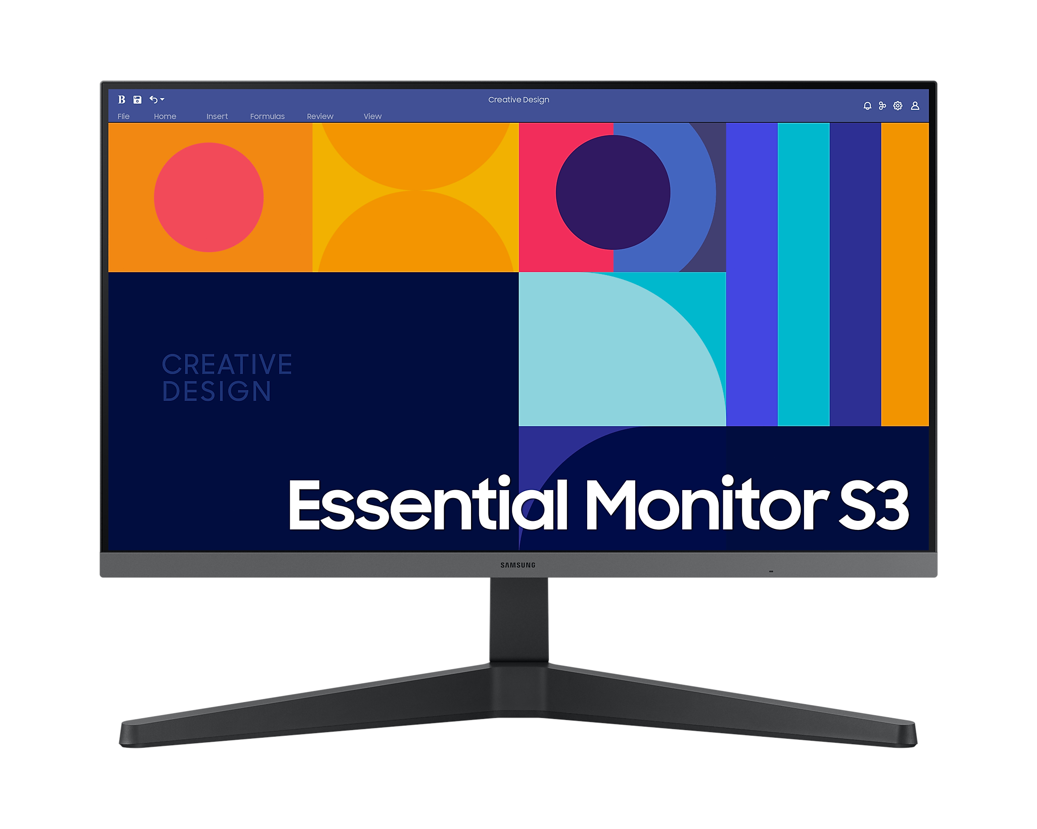 Samsung LS24C330 24"(23.x",wide) FHD iPS LED Panel w/HDMI+DisplayPort (Black) #LS24C330GACXXK