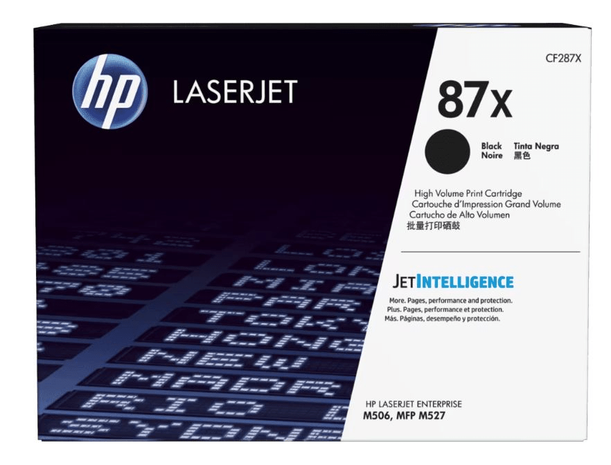 HP 87X Black Toner Cartridge (High Capacity) #CF287X