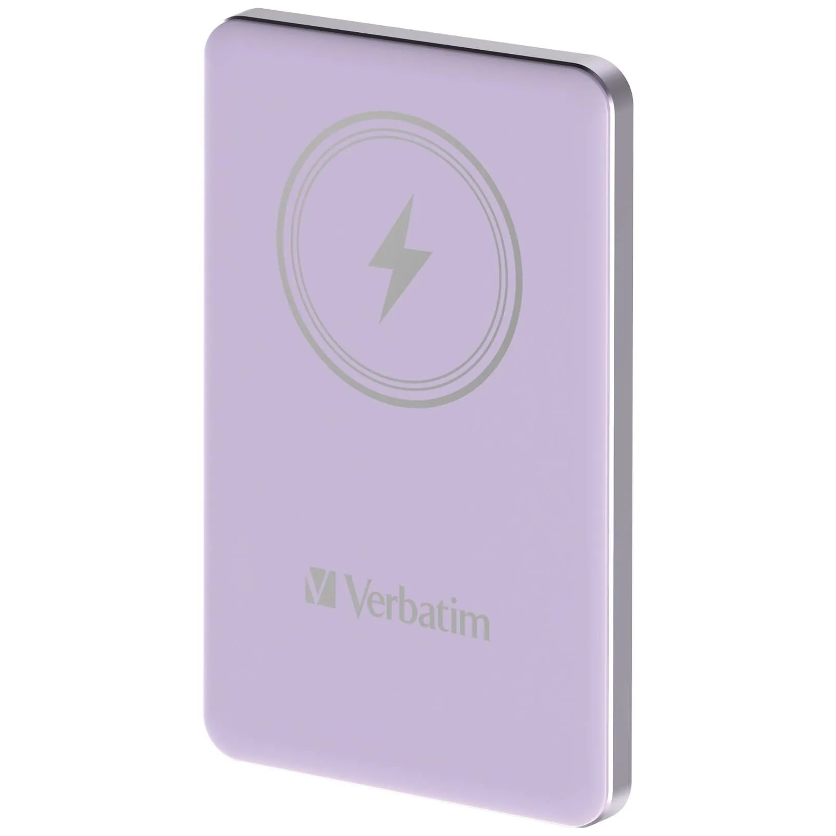 Verbatim QC3.0+PD 20W 5000mAh 無線磁吸行動電源 (紫色) #66909