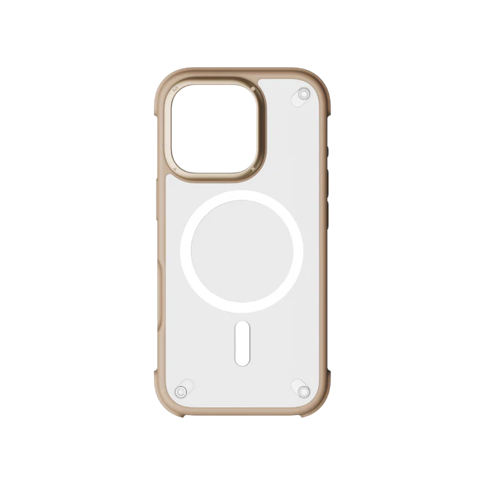 MOMAX CaseForm Air iPhone16_Pro Magnetic Case (Sandstone) #MUAP24ML2