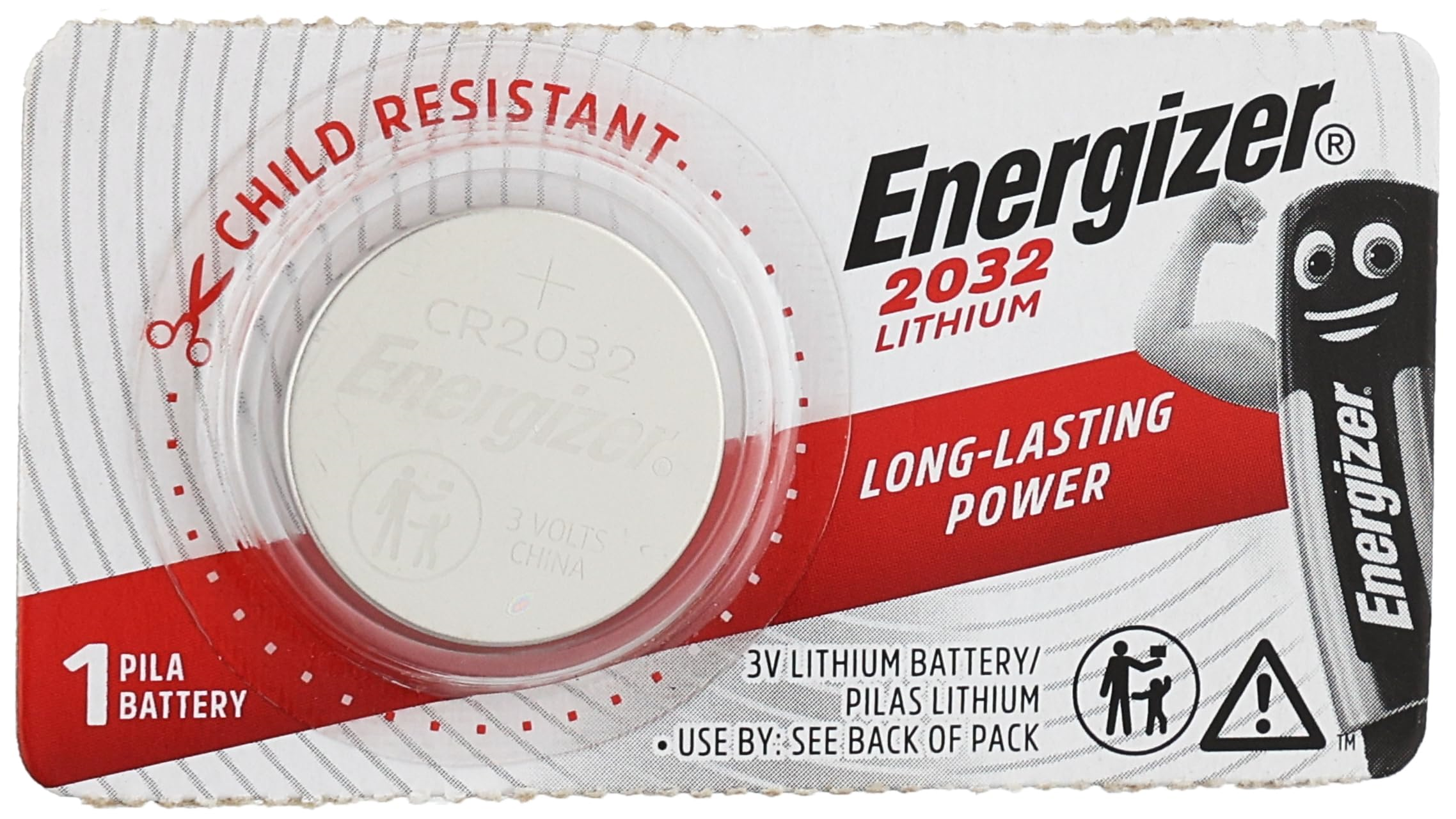 Energizer CR2032 3V Lithium Battery