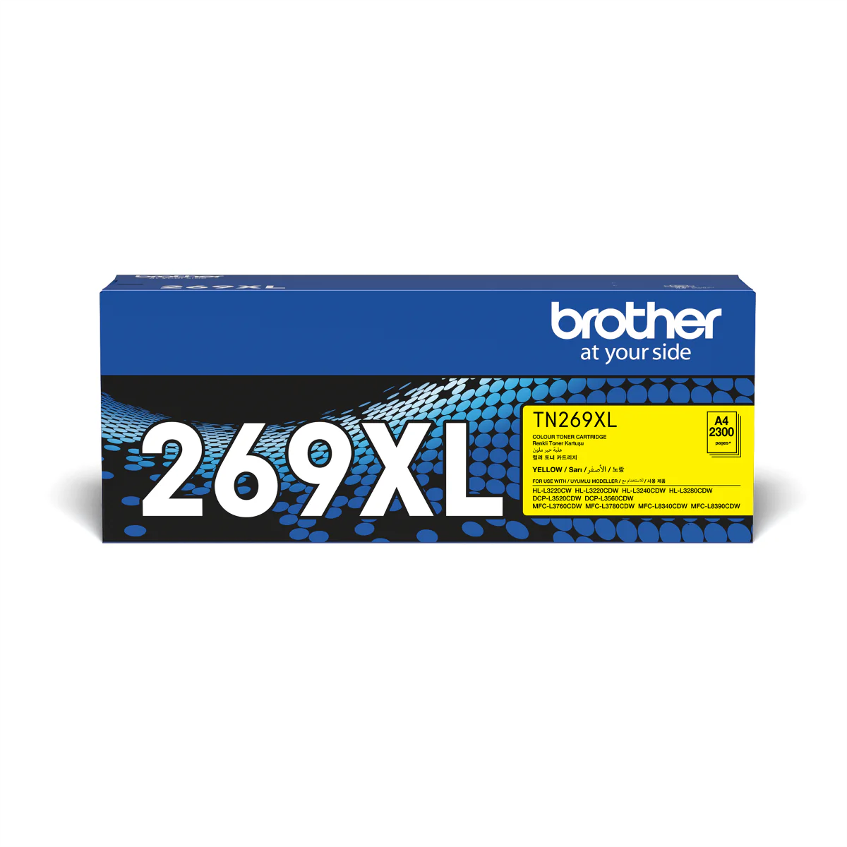 Brother 269XL Yellow Toner Cartridge (High Capacity) #TN269XLy