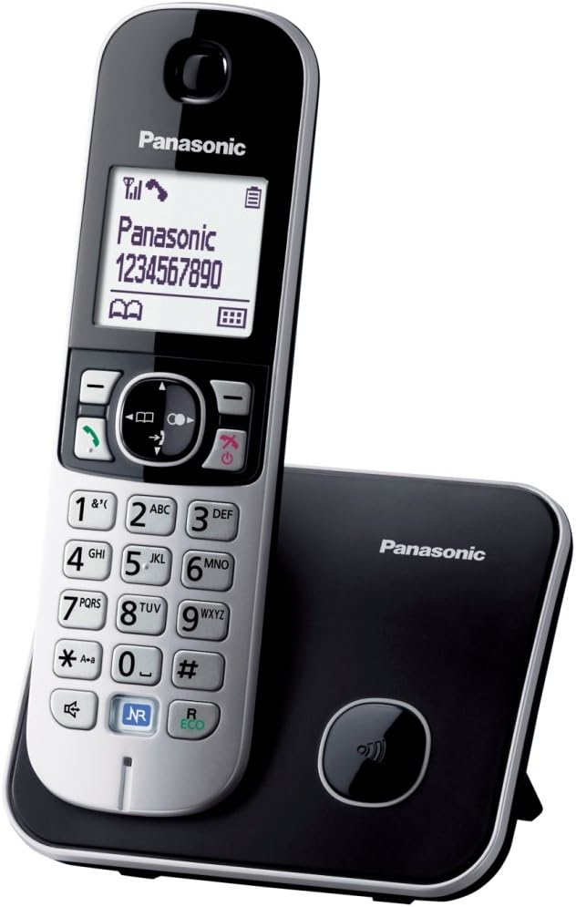 Panasonic KX-Tg6811 1.8" LCD 1-Handset Cordless DECT Phone (Black) #KX-Tg6811HKb