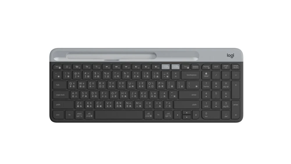 Logitech K580 Chinese Wireless Keyboard - Usb+BT (Multi-Device) (Graphite) #920-009212