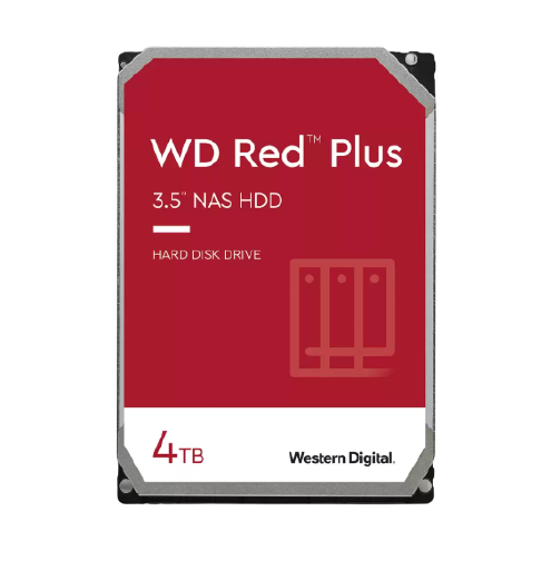 WD Red Plus 4Tb 3.5吋 NAS 硬碟 (128Mb 5400rpm SATA3) #WD40EFzX