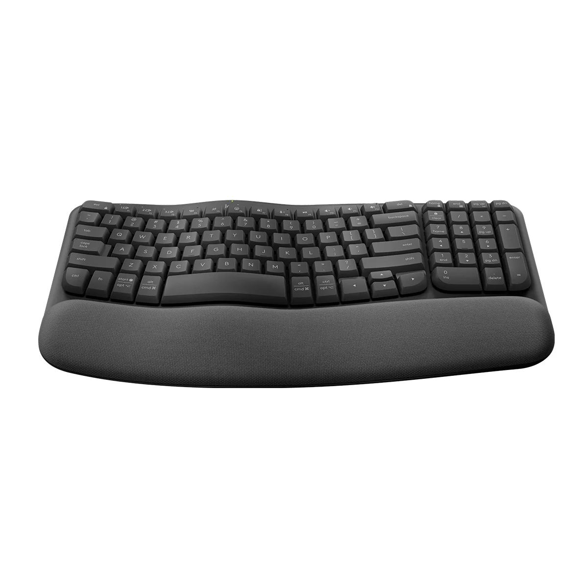 Logitech WaveKeys English 人體工學鍵盤 - Usb #920-012281