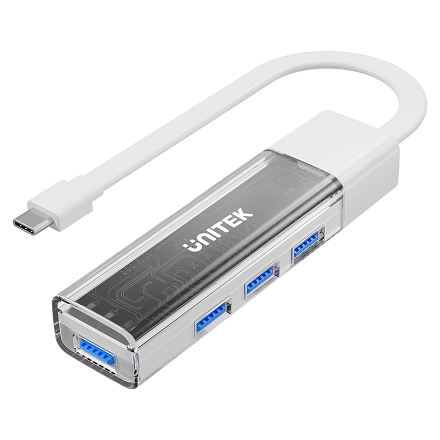 Unitek 雙向 USB-A/USB-C 集線器 (白色) #H1319AWH01