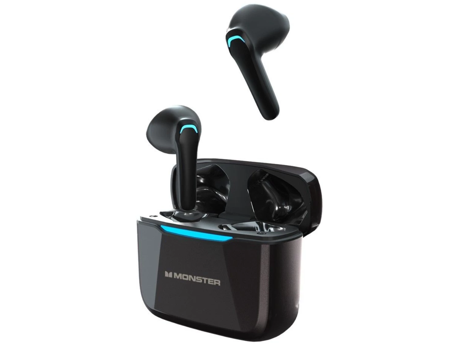 Monster Airmars GT11 True Wireless Gaming Earbuds (Black)