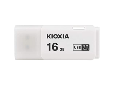 KIOXIA(Toshiba) U301 16Gb USB3.2隨身碟(白色) - Wellent 偉倫