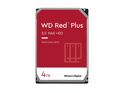 Wellent 偉倫| WD Red Plus 4Tb 3.5吋NAS 硬碟(128Mb 5400rpm SATA3