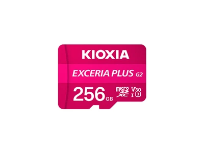 Kioxia EXCERIA PLUS G2 4K 256G microSD 記憶卡 #LMPL2M256GG2