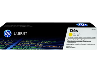 HP 126A Yellow Toner Cartridge #CE312a