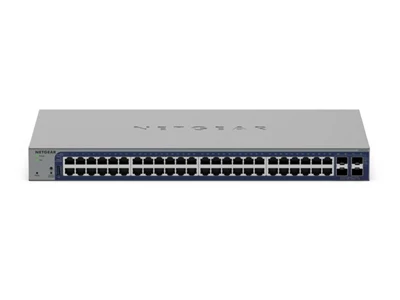 Netgear 48port Gigabit Web 智慧交換機 w/4x10GbE_SFP #GS752TXv3