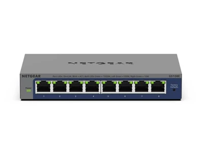 Netgear 8port Gigabit Web Managed Network Switch #gs108e