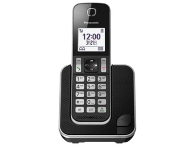 Panasonic KX-TGD310 1.8" LCD 1-Handset Cordless DECT Phone 免提通話 (Black) #KX-TGD310HKB