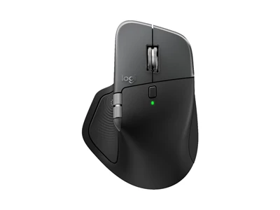 Logitech MX Master 4 for Mac Wireless Mouse - BT+Usb-C (Space Black) #910-007579