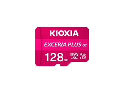 Kioxia EXCERIA PLUS G2 4K 128G microSD 記憶卡 #LMPL2M128GG2