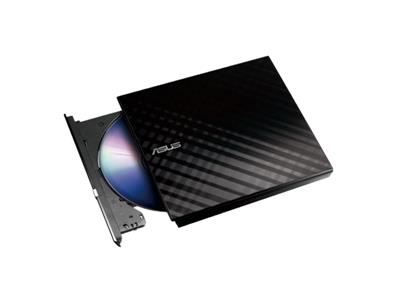 Asus sDRW-08D2s-U_Lite Ext.Usb DVD Rewriter (Black) #90-DQ0435-UA337Kz (DR-s08D2Lb)