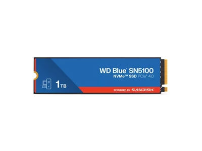 Sandisk WD-SN5100 1Tb PCIe, NVMe SSD M.2_2280 #WDs100T5b0E-00CPE0