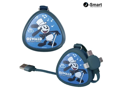 iSMART Disney 三合一充電伸縮線 (Oswald 奧斯華) #4810975