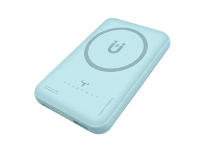 2theMax QQ110PD PD3.0 10000mAh Power Bank w/15W Wireless Charger 2port Blue #QQ110PD-Blue