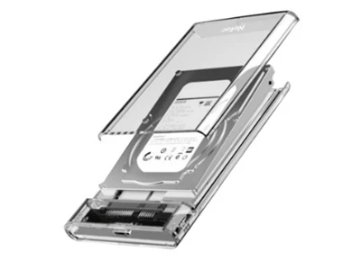 Netac WH11 2.5" SATA Ext.Case - Usb-C (Black) #NT07WH11-30CC / NT07wH11-30AC
