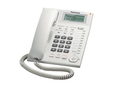 Panasonic KX-TS881MX Corded DECT Phone (White)