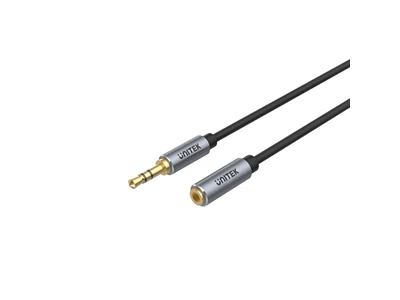 Unitek 3ft/1Metre 3.5mm Male to 3.5mm Female Audio Extension Cable #Y-C932ABK