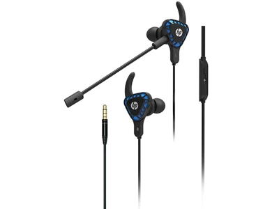 Hp earphones with mic sale