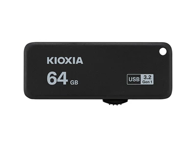 Kioxia U365 64Gb (150Mb/s) Usb3.2 Flash Drive (Black) #LU365K064gg4