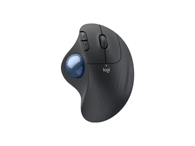 Logitech Ergo M575S Wireless Trackball Mouse - BT+Usb Bolt (Graphite) #910-007031