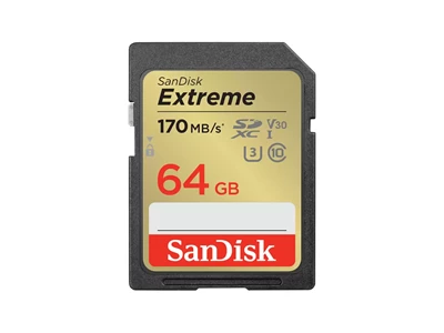 Sandisk Extreme 64Gb SDXC UHS-I 記憶卡 #SDSDXV2-064G
