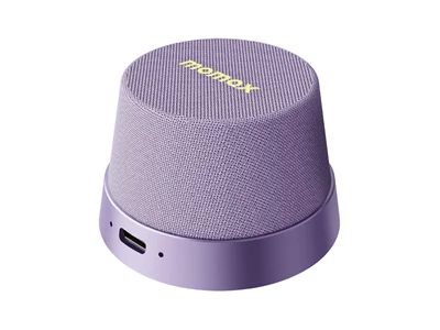 MOMAX 1-VibeGo Magnetic Portable Speaker - BT (Purple) #bs6HKU