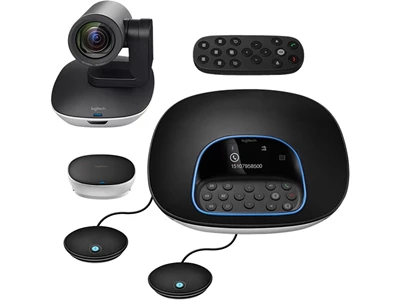 Logitech GROUP Video Conferencing System with Expansion Mics